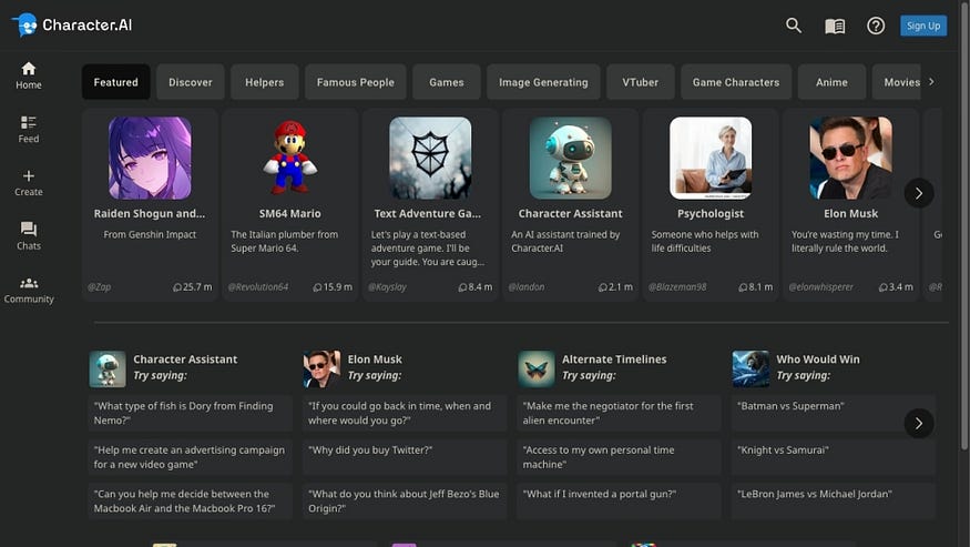Character AI Alternatives