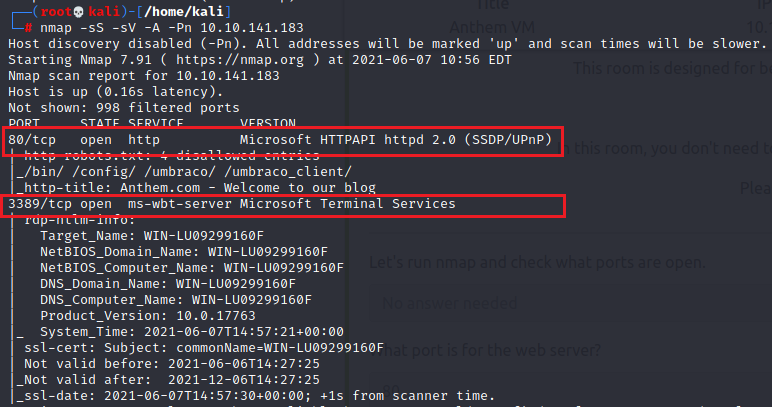 nmap
