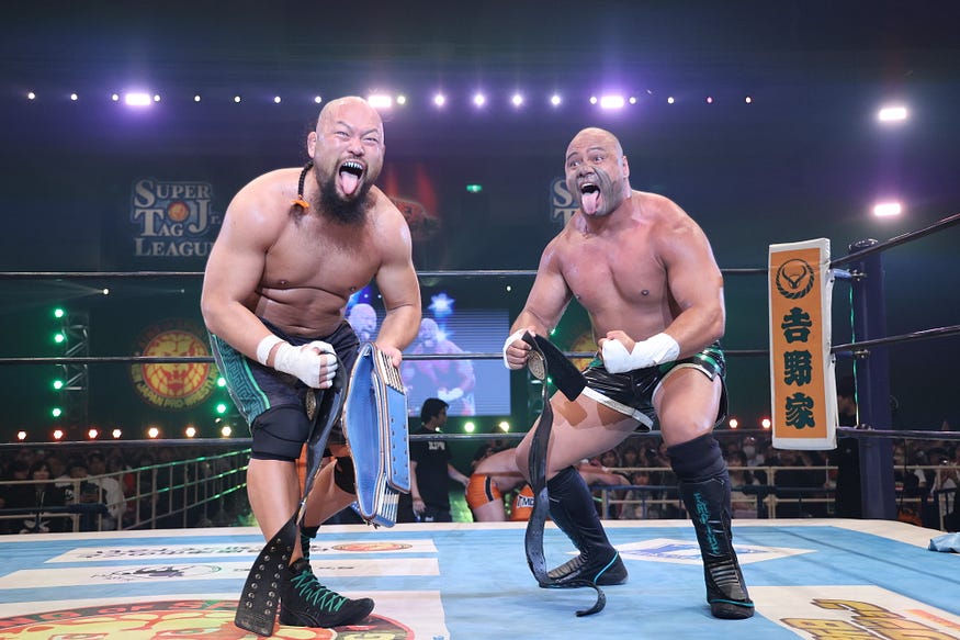 New IWGP Tag Team Champions at Power Struggle | NEW JAPAN PRO