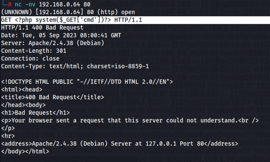 php code for shell
