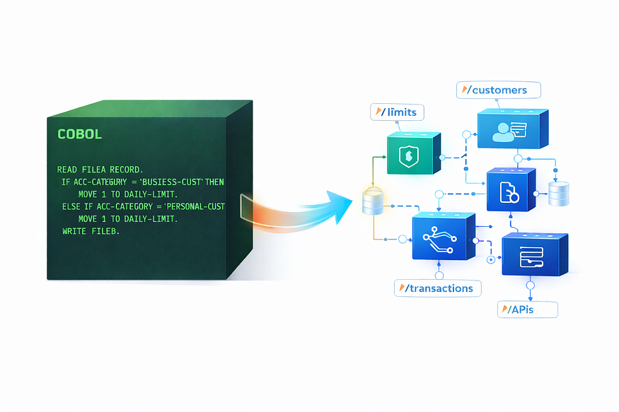 COBOL modernisation: AI-generated Image By Author