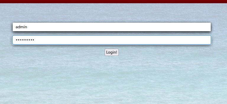 default password