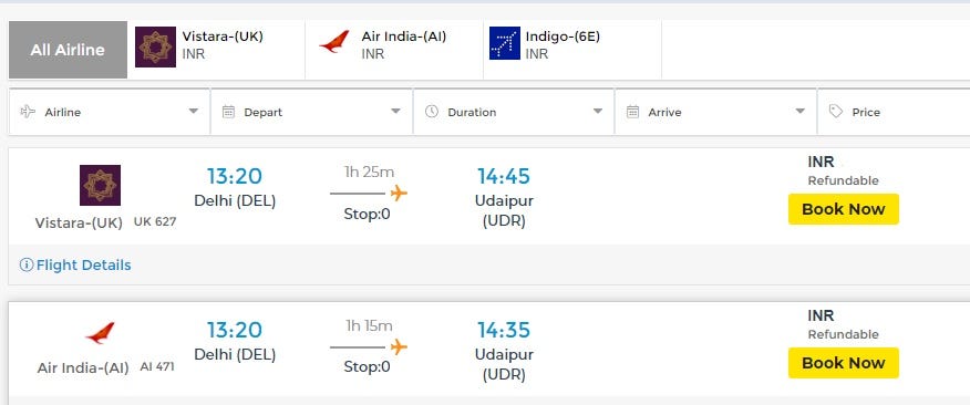 How to Booking Delhi to Udaipur Flight ticket on Adotrip | by Rashmidubey |  Medium