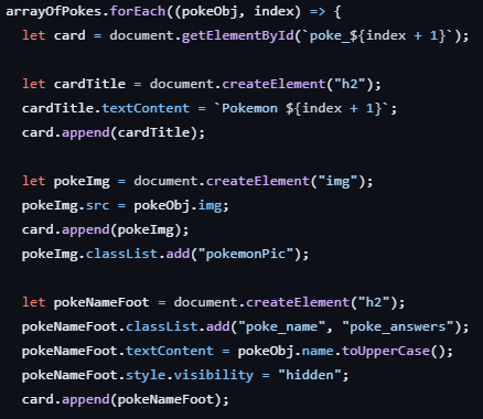 Using fetch and forEach. Struggles of a new coder | by Brodie