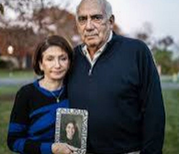 Ellen's parents: Sandee and Dr. Joshua Greenberg