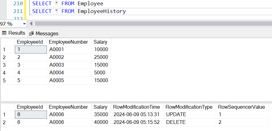 Capture History with SQL Server. One pattern that is often quite useful ...