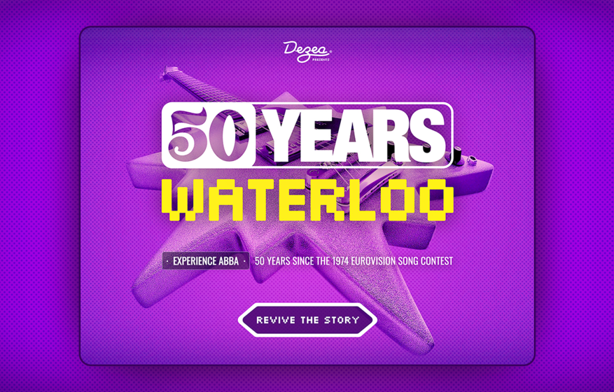 FWA OF THE DAY — August 27 ABBA — 50 YEARS since WATERLOO by Robin