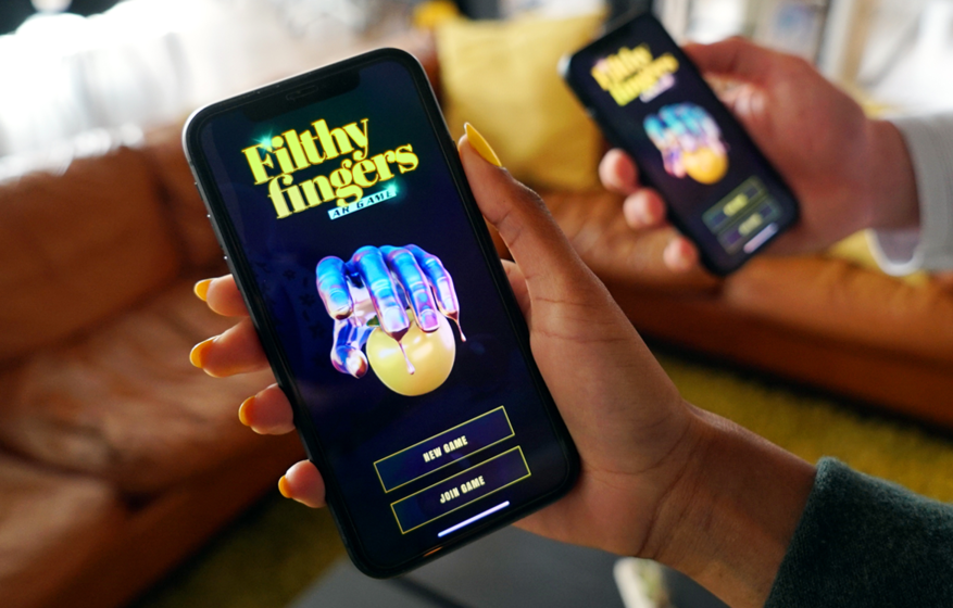 FWA OF THE DAY — October 19 “Filthy Fingers” — Multiplayer AR Game