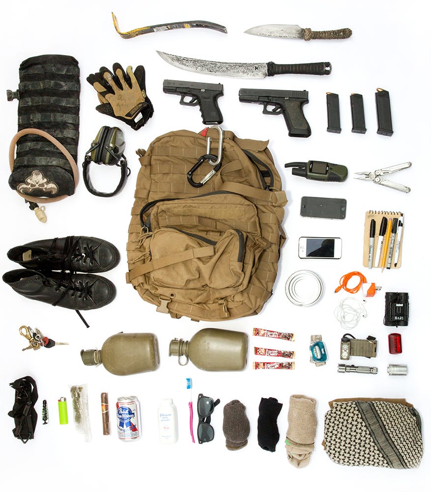 Allison Stewart: Bug Out Bag: The Commodification of American Fear