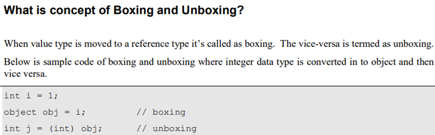 Boxing and UnBoxing - Shahanad - Medium