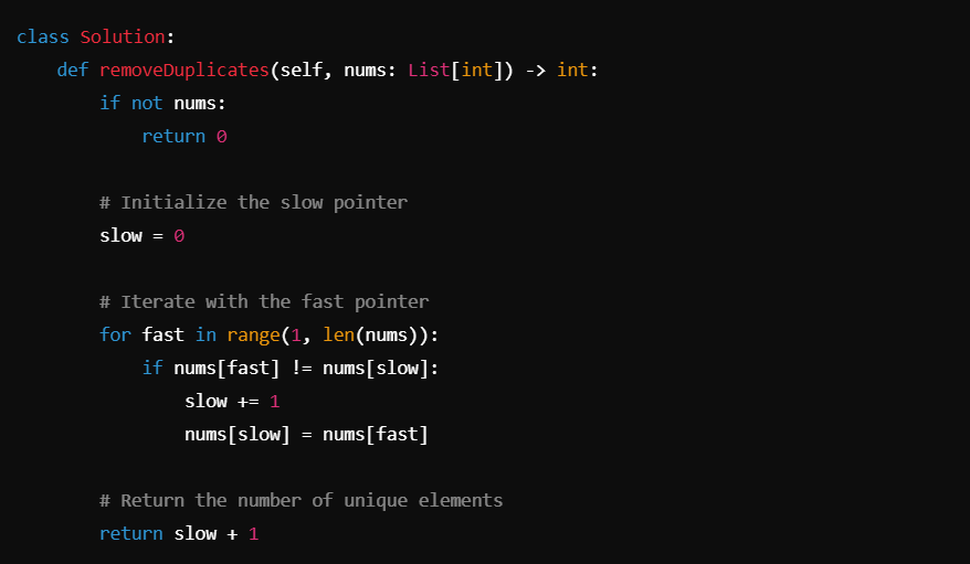 Friday leetcode. Given an integer array nums sorted in… | by ...