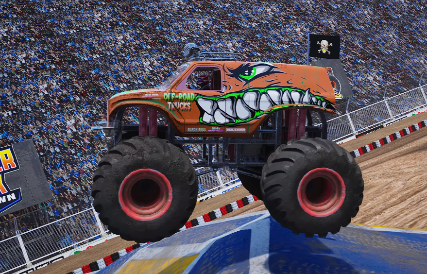 Monster Trucks Jam: Son-uva Digger vs Megalodon Monster Trucks | Freestyle Ramp Championship Finals