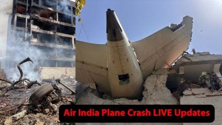 Tragedy at Ahmedabad: Air India Flight AI171 Crashes Shortly After Takeoff,  Leaving Devastation and Loss | by Shaurya Sharma | Jun, 2025 | Medium