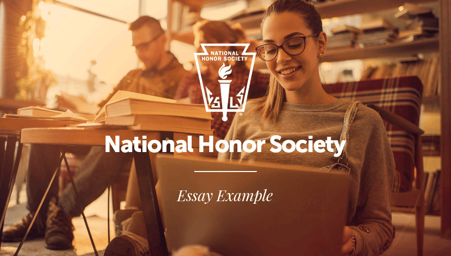 how do you write a national honor society essay