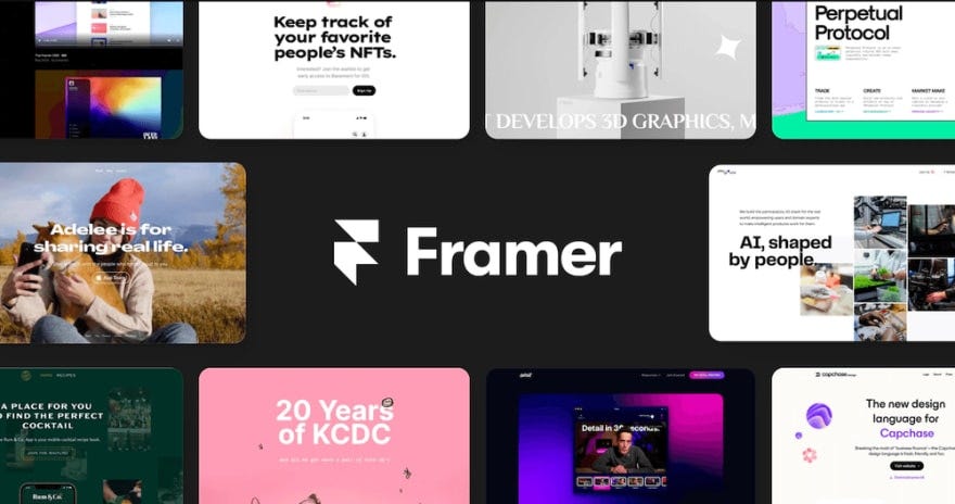 Framer | Made with React JS. Design beautiful websites in minutes | by ...