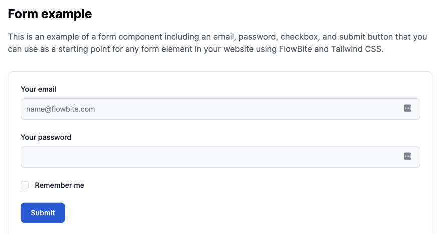 How to build form and input components using Tailwind CSS | by ...