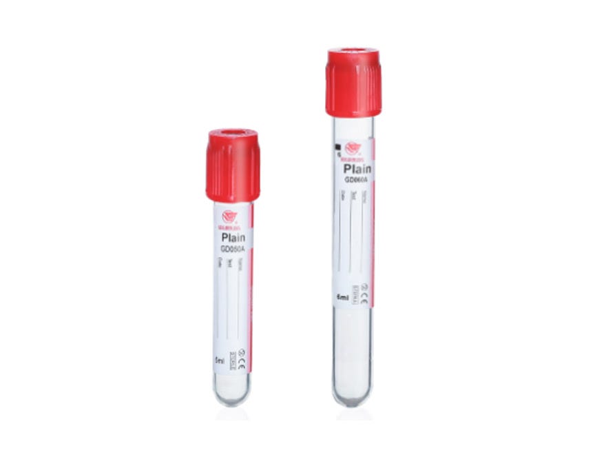 Plain Tube. Golden VacTM plain vial for blood… by gongdong Medium