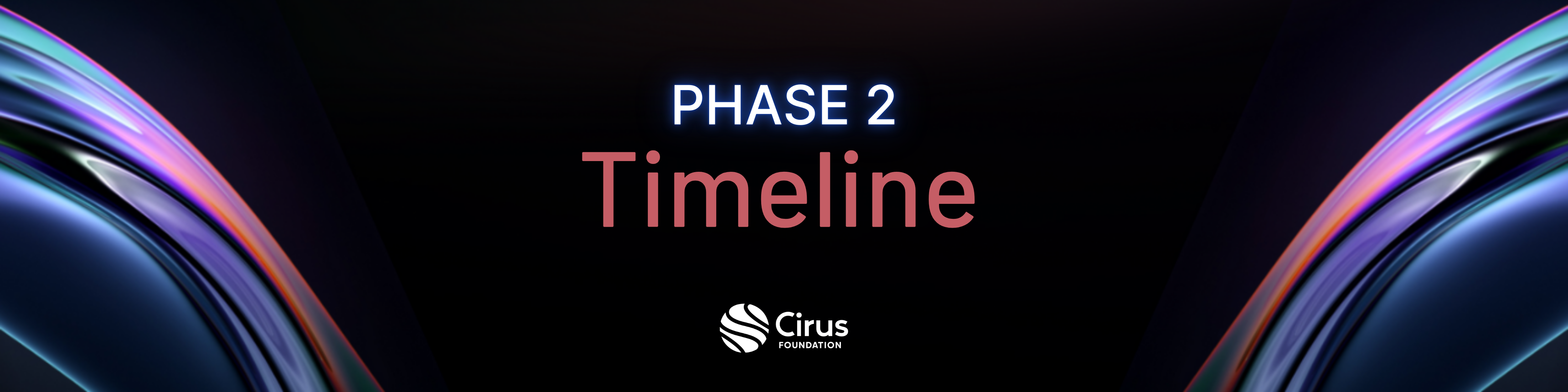 Introducing The Phase 2 Timeline. The Cirus Foundation is excited to… | by Cirus  Foundation | Medium
