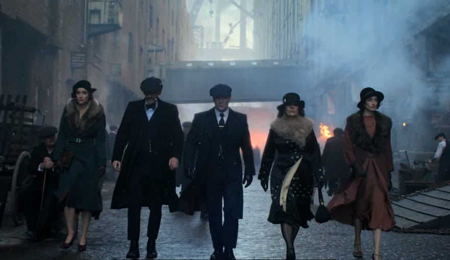 Visão  Peaky Blinders: Os gangsters mais rock'n'roll da Netflix