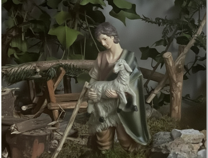 Jesús y Daniel, el joven pastor
