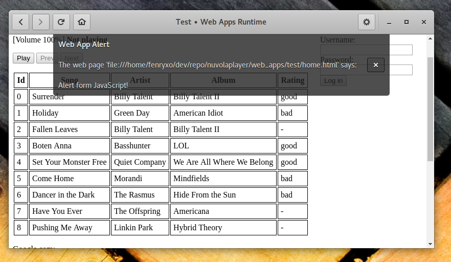 Nuvola 4.10.23 Updates 8tracks, Bandcamp, Google Play Music, and Google Calendar