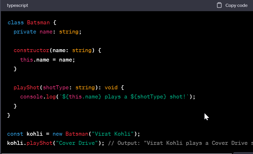 Mastering TypeScript’s Cover Drive: A Cricket-Inspired Guide to Object ...