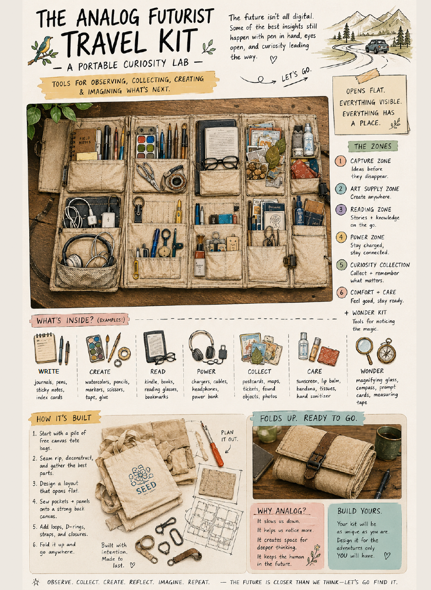 The Analog Futurist Time Travel Kit