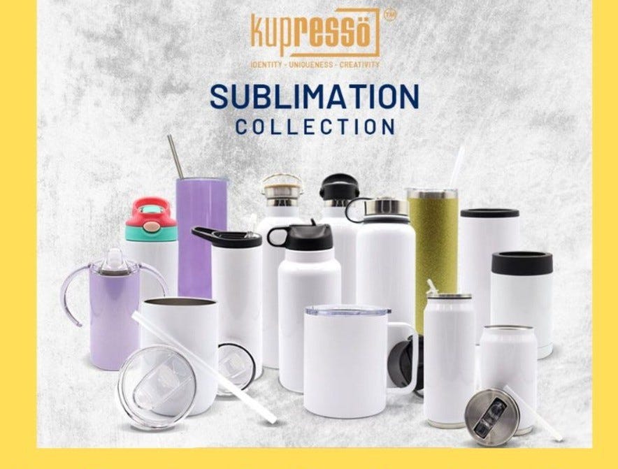 Elevate Your Drinkware Game with Kupresso's Bulk Sublimation Tumblers, by  Evaadison