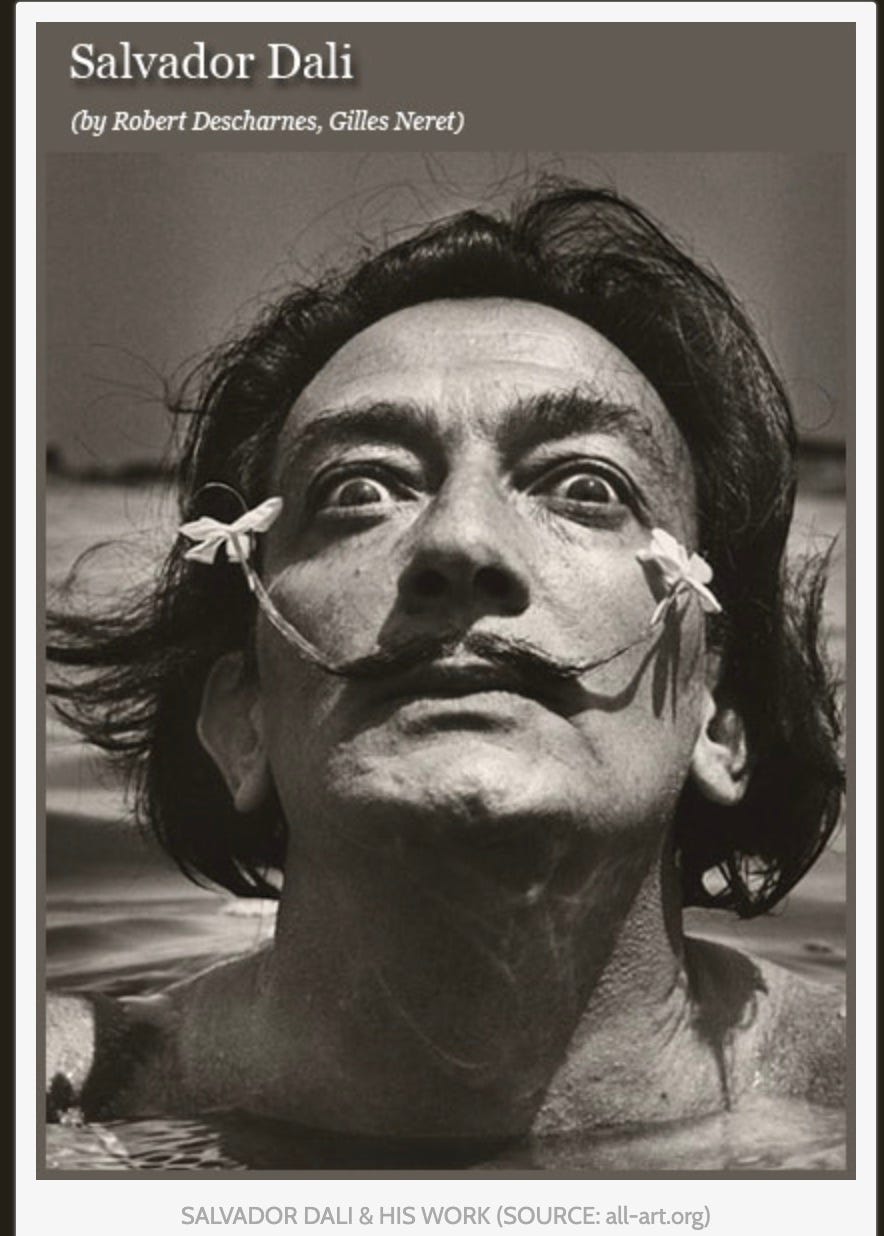 Salvador Dali: The Spellbinding Relationship Between Mental