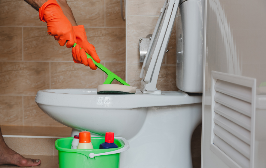 How to clean the toilet bowl easily and quickly as a pro by Maidinallen Medium