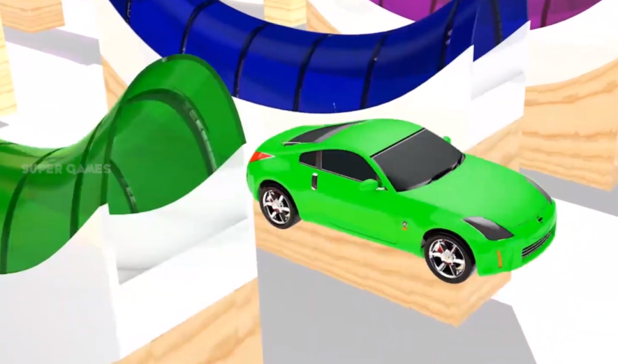 Discover Color Names with Our High-Performance Sports Cars | Educational Videos | Super Games 2023