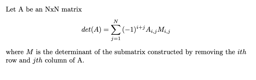 Deep Dive into Matrix Determinants by Travis Cooper Medium