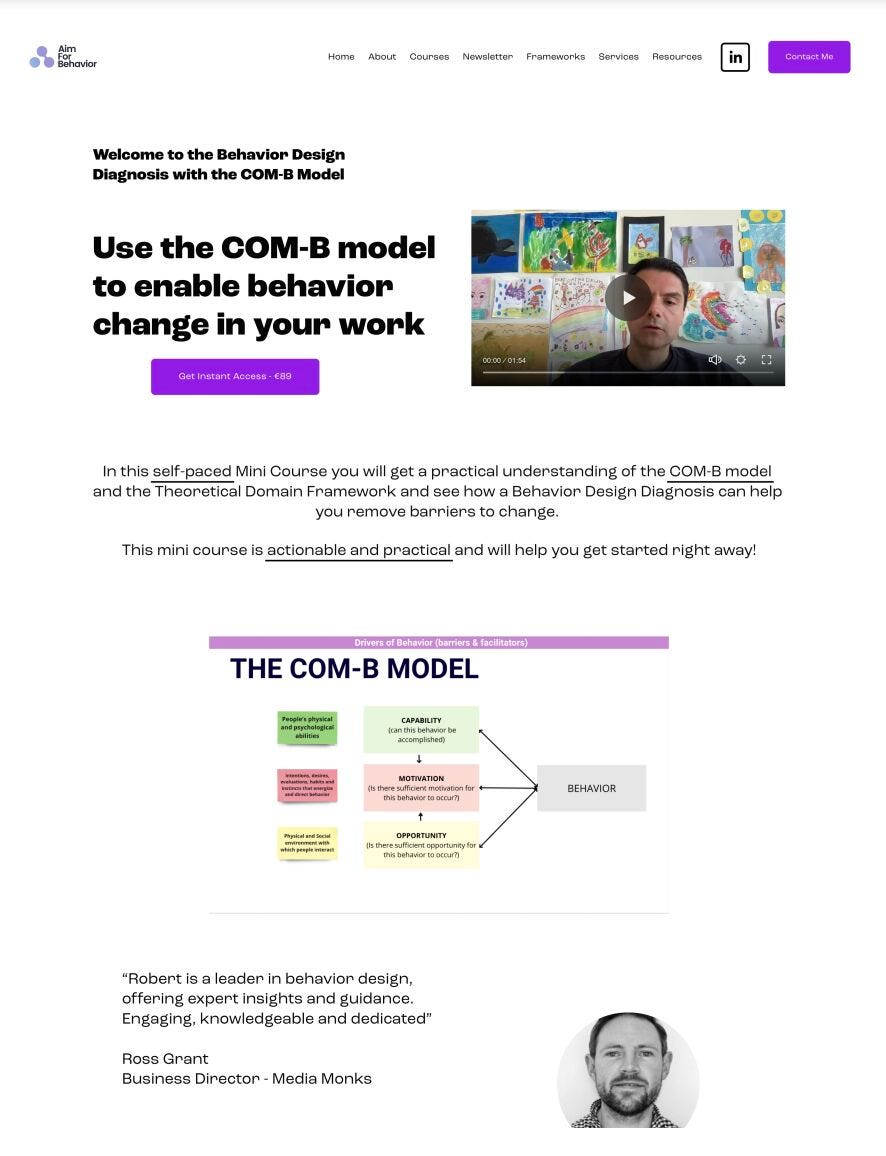 Have 90 Minutes to learn how to diagnose barriers to Behavior Change