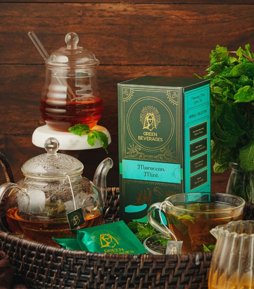 What are the health benefits of drinking Moroccan Mint Tea? by Green