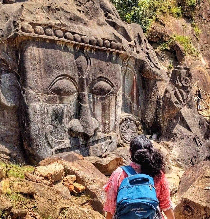 Unakoti The Land of the Sleeping Gods by Chandrajita C. Medium