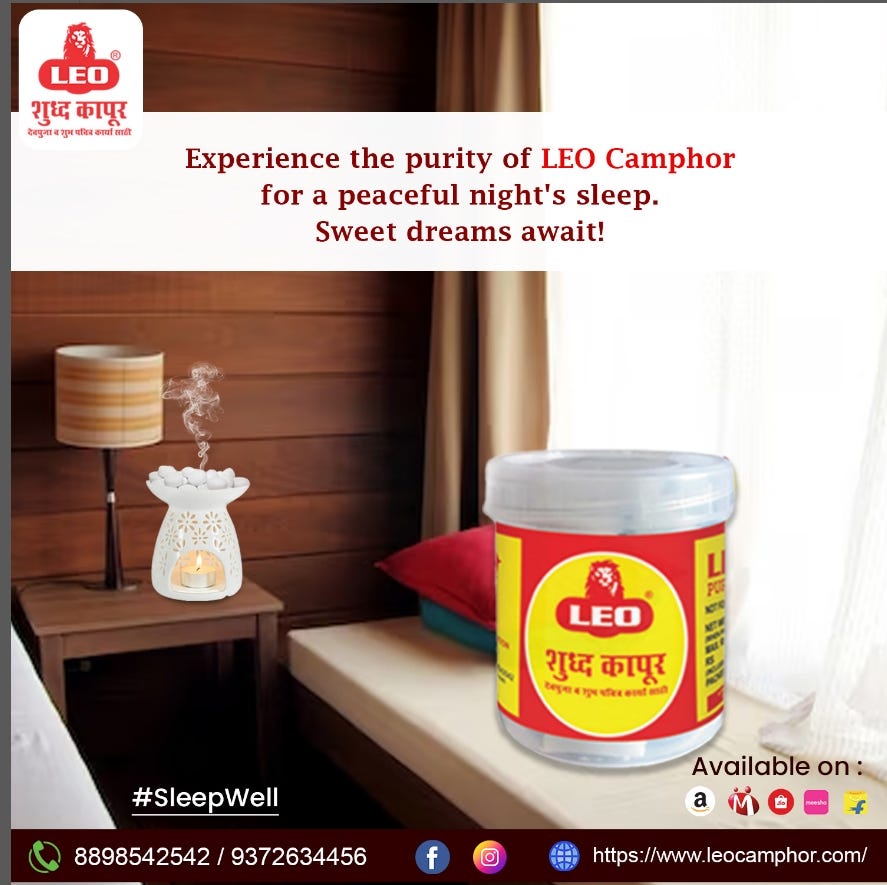 Embrace Serenity: Dive into the Pure Essence of LEO Camphor for a