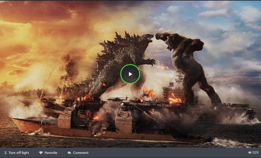 Como ver Godzilla vs Kong completa en español latino | by Luv | HD