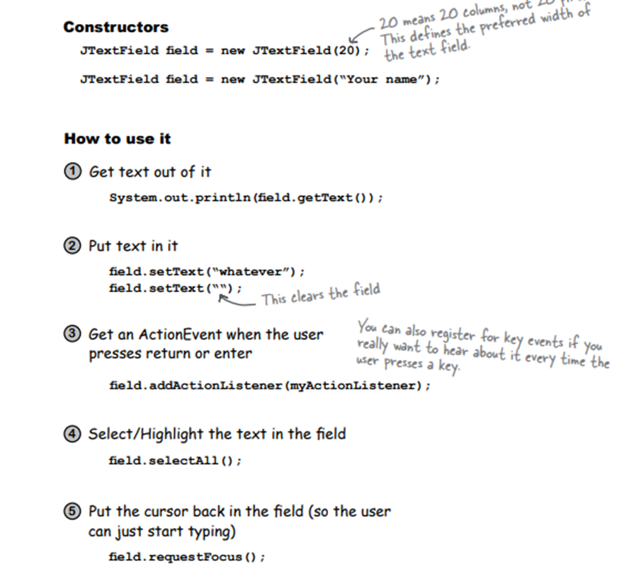 Head First Java — Chapter 13. A widget is a swing component. The… | by ...
