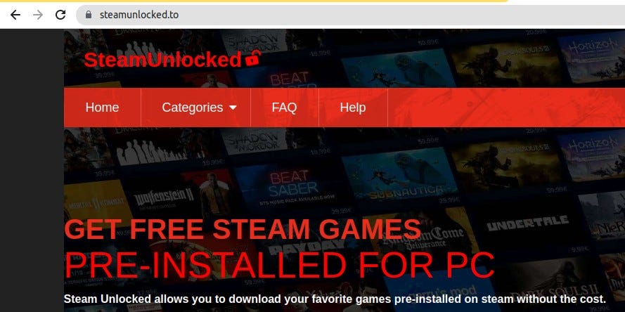 Steamunlocked Site For Free Games - Steam Unlocked - Medium