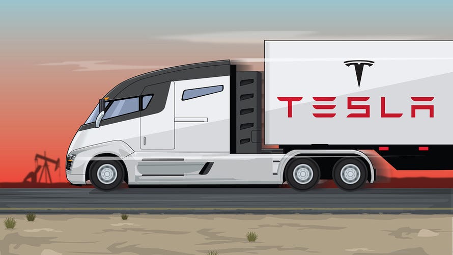 Walmart 2024 tesla truck