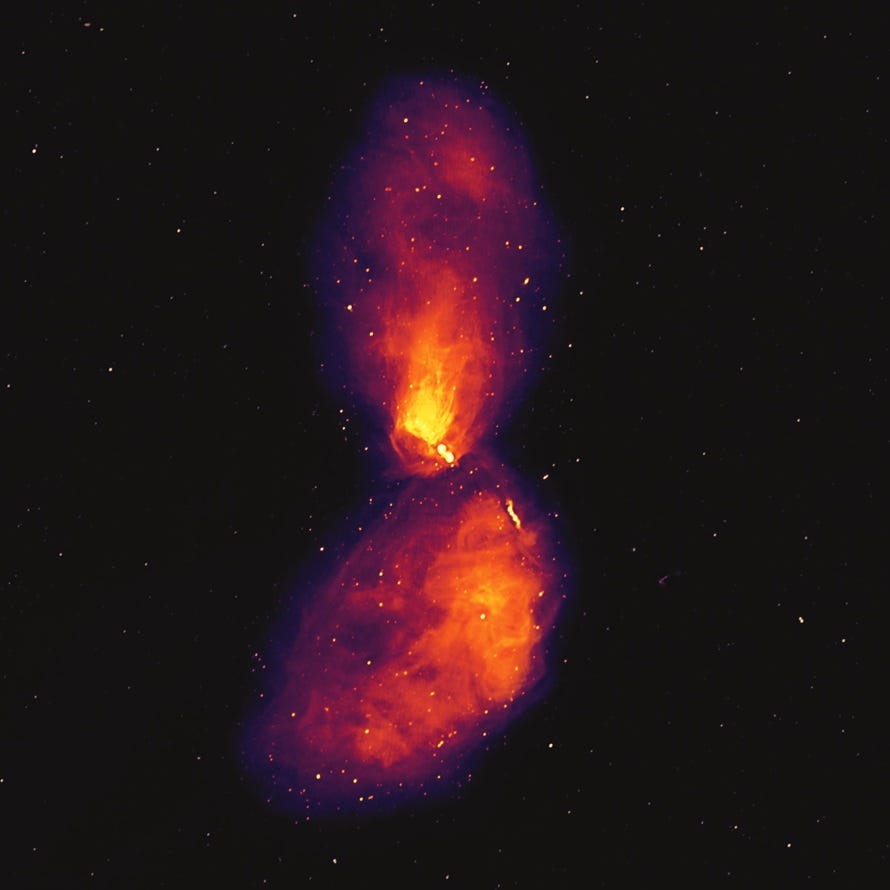 Black Hole With A Mass Of 55 Million Suns!