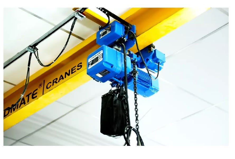 Motorised Chain Pulley Block Loadmate.in RMS Industries Medium
