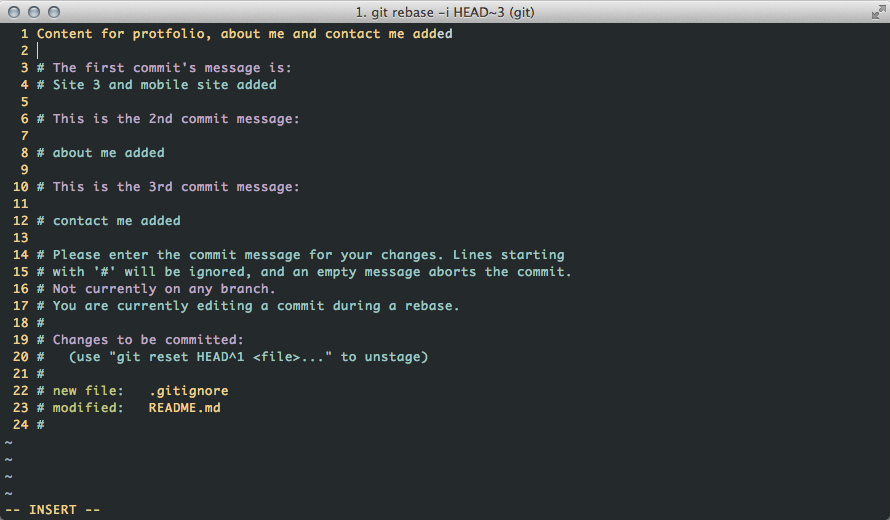 Squash Git Commits by Gauravity Medium