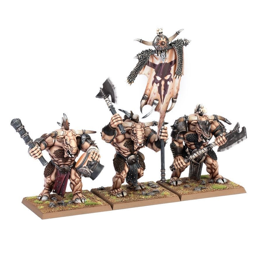 A Whole Lot of Bulls: My Warhammer Beastmen Army