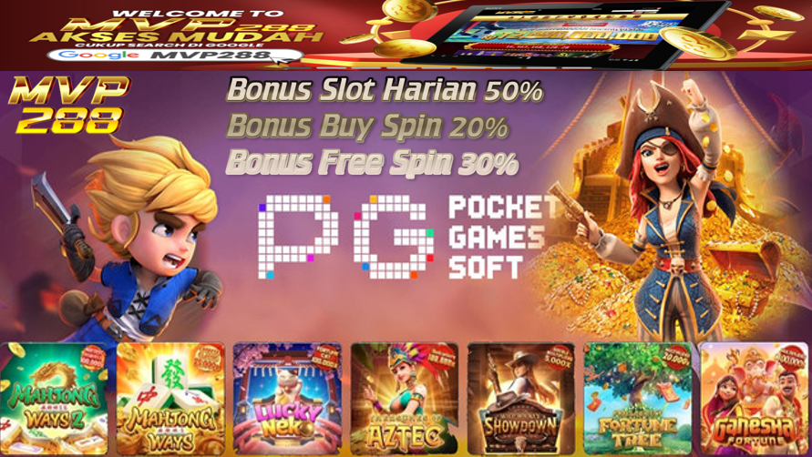 🌐BONUS SLOT HARIAN 50% DI MVP288🌐 👉DEPO 50.000 + 25.000 TOBET X5 👉DEPO ...