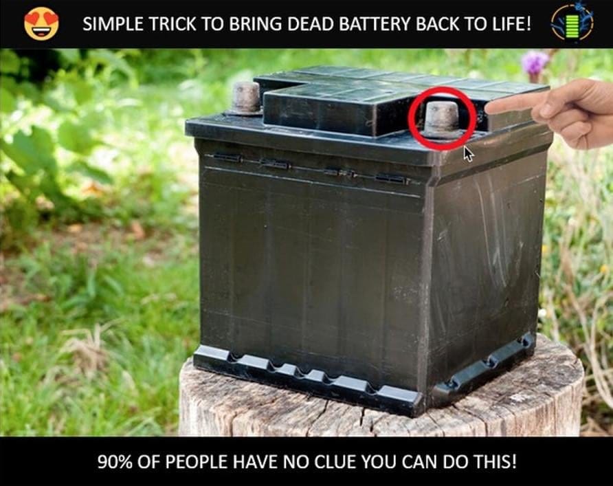 Dead Simple Trick To Bring Old Batteries Back to Life Again! Zoe