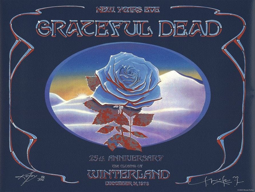 The Grateful Dead Closed Down Bill Graham's Winterland With Six