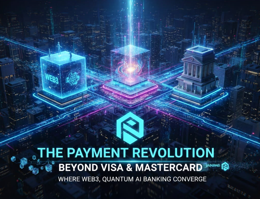 The Payments Revolution: Beyond Visa & MasterCard — Where Web3, Quantum AI, and Banking Converge