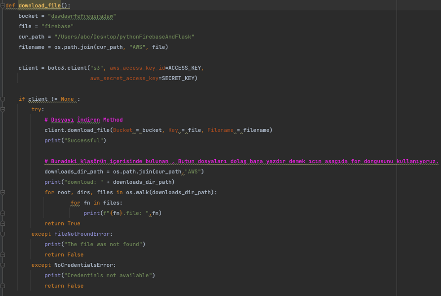 AWS S3 Download File - DünyamYazılım - Medium